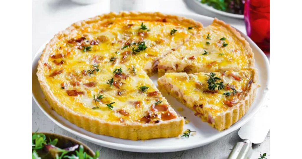 Quiche Lorraine Savory French Tart Good For Any Meal